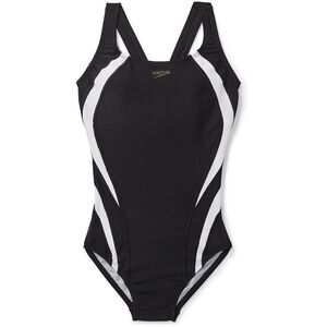Speedo Quantum Fusion Splice One Piece Swimsuit Women's Size 8 NWT